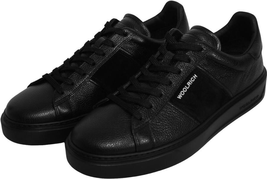 Woolrich Sneakers laag 'Classic Court' zwart wit - Foto 4