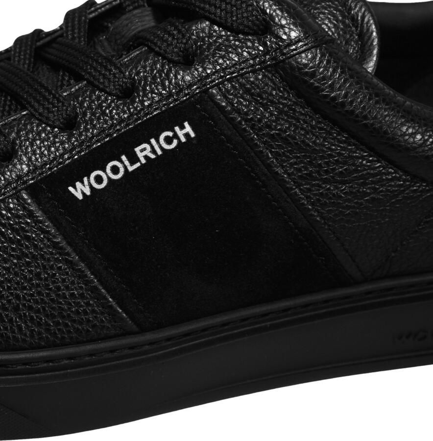 Woolrich Sneakers laag 'Classic Court' zwart wit - Foto 2