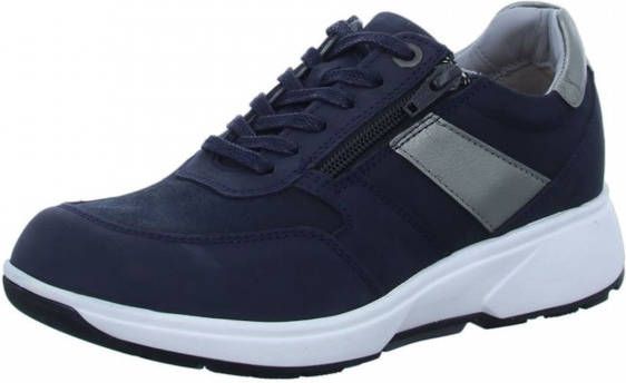 Xsensible Vrouwen Lage sneakers / Damesschoenen 30201.2 nub Blauw -  Schoenen.nl