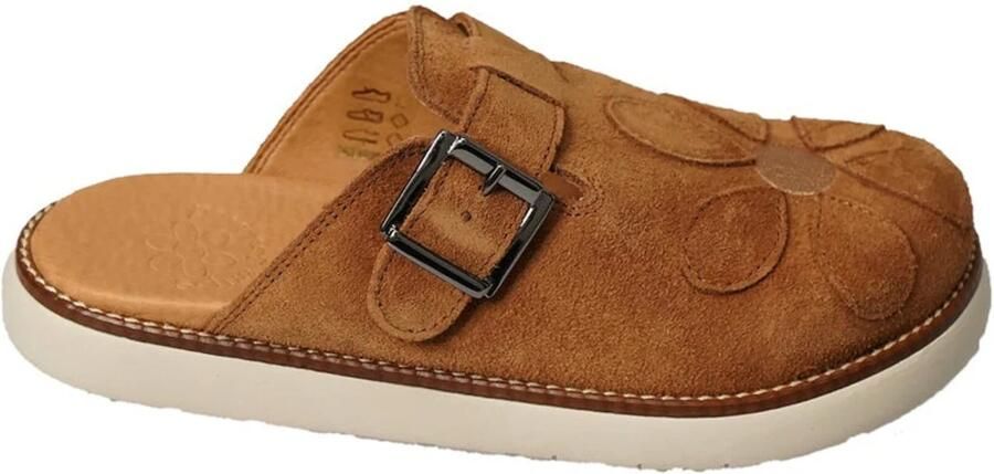 Yoxeone Clogs 'Blossom Shoes' cognac - Foto 4