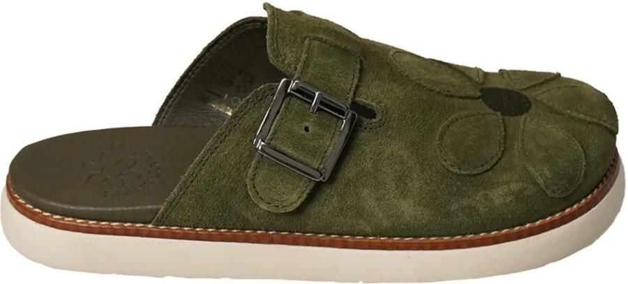 Yoxeone Clogs 'Blossom Shoes' kaki - Foto 2