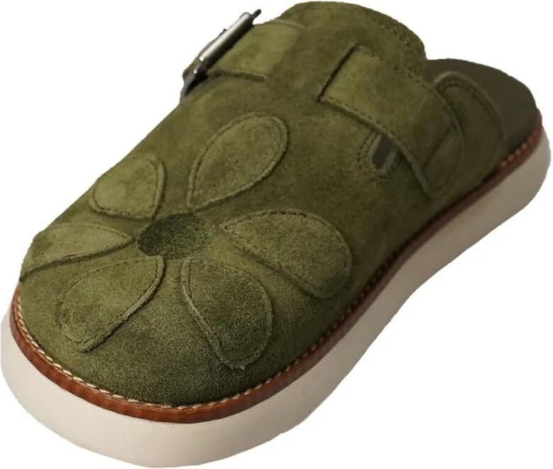 Yoxeone Clogs 'Blossom Shoes' kaki - Foto 5