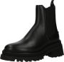 Zadig & Voltaire Boots & laarzen Ride Chelsea Semy-Shiny Calfskin in zwart - Thumbnail 3