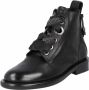 Zadig & Voltaire Laureen Roma Ankle Boots in Black Leather Zwart Dames - Thumbnail 4