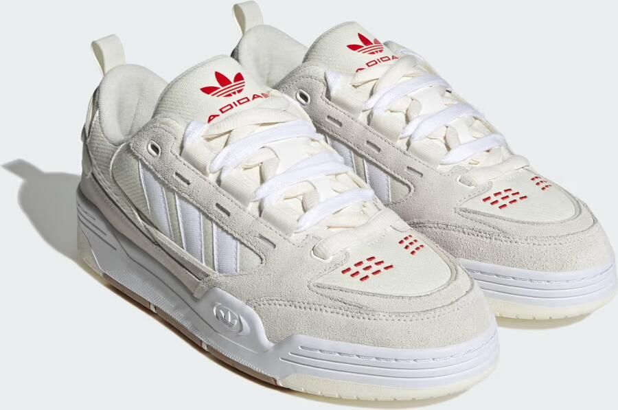 Adidas Core White Lage Sneaker Rood Multicolor Heren - Foto 2