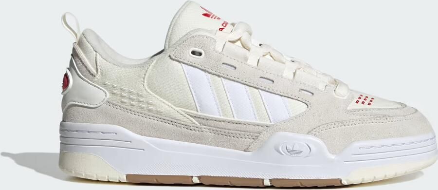 Adidas Core White Lage Sneaker Rood Multicolor Heren - Foto 7
