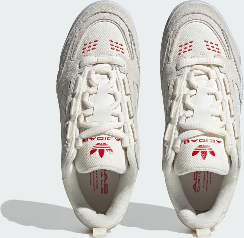 Adidas Core White Lage Sneaker Rood Multicolor Heren - Foto 3