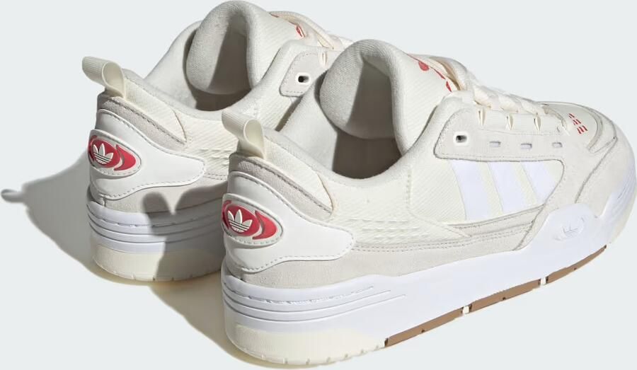Adidas Core White Lage Sneaker Rood Multicolor Heren - Foto 6