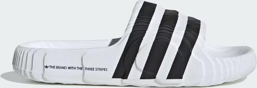 Adidas Originals Klassieke Slip-On Sandalen met Plantaardig Materiaal White