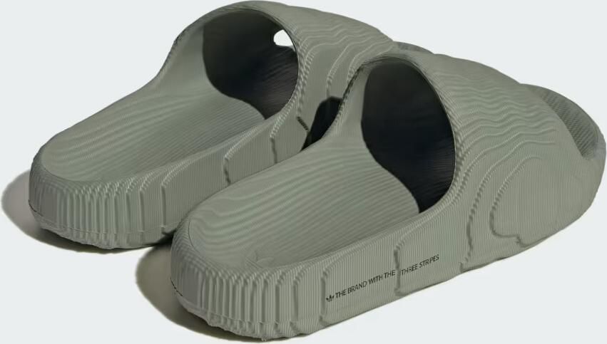 Adidas Originals Adilette 22 Badslippers Adilette Schoenen silver green silver green core black maat: 46 beschikbare maaten:39 40.5 42 43 44.5 4 - Foto 7