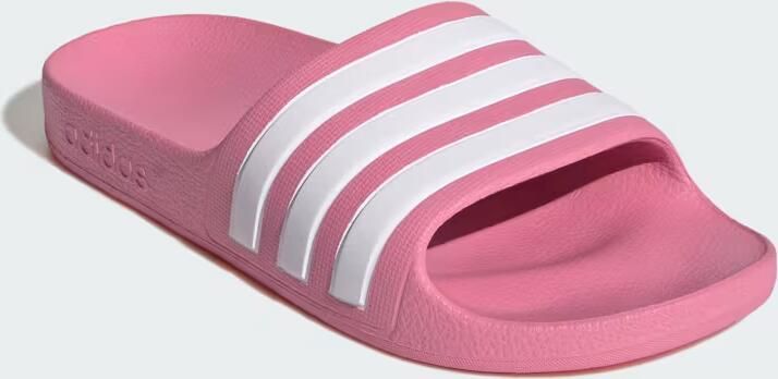 Adidas Adilette Aqua kinder badslippers roze wit - Foto 6