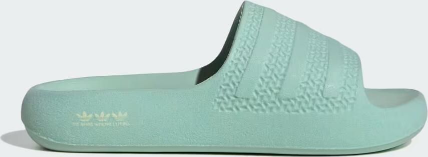 Adidas adilette Slippers en Sandalen Dames Groen 2 3 Mesh Synthetisch - Foto 6