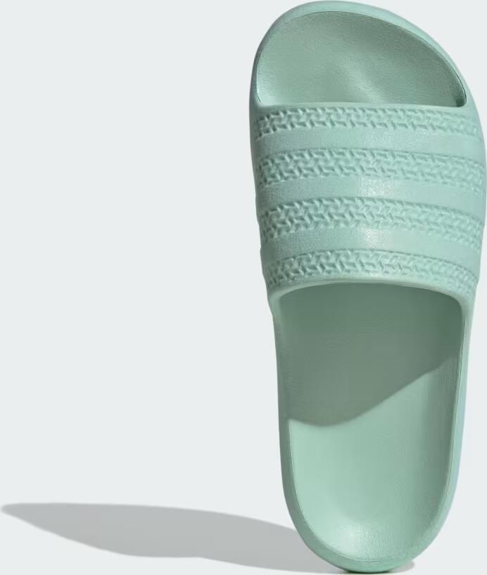 Adidas adilette Slippers en Sandalen Dames Groen 2 3 Mesh Synthetisch - Foto 2