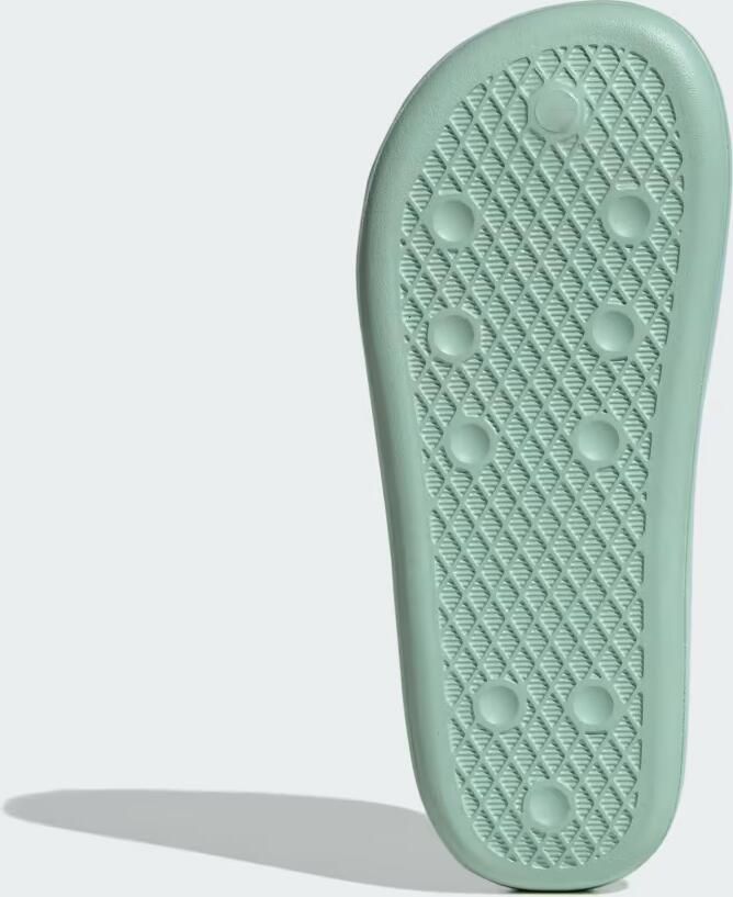 Adidas adilette Slippers en Sandalen Dames Groen 2 3 Mesh Synthetisch - Foto 3