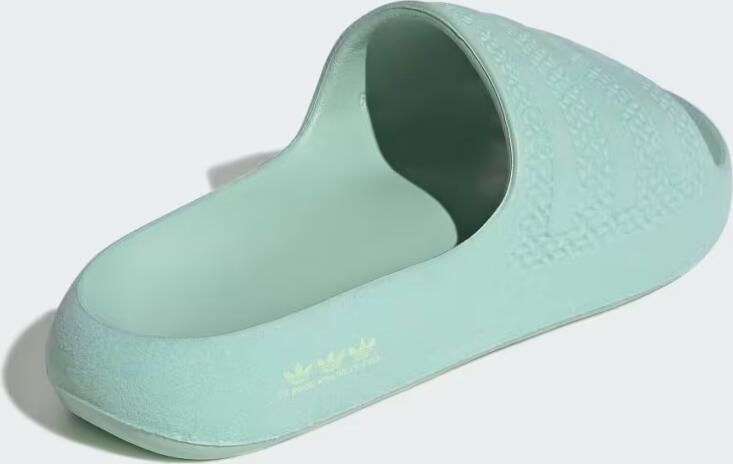 Adidas adilette Slippers en Sandalen Dames Groen 2 3 Mesh Synthetisch - Foto 4