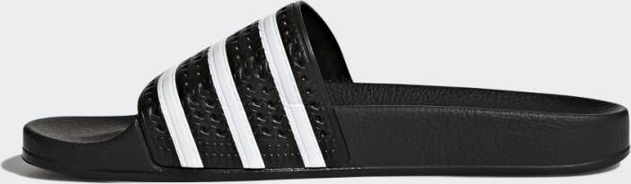 Adidas adilette Slippers en Sandalen Zwart 2 3 Mesh Synthetisch - Foto 4