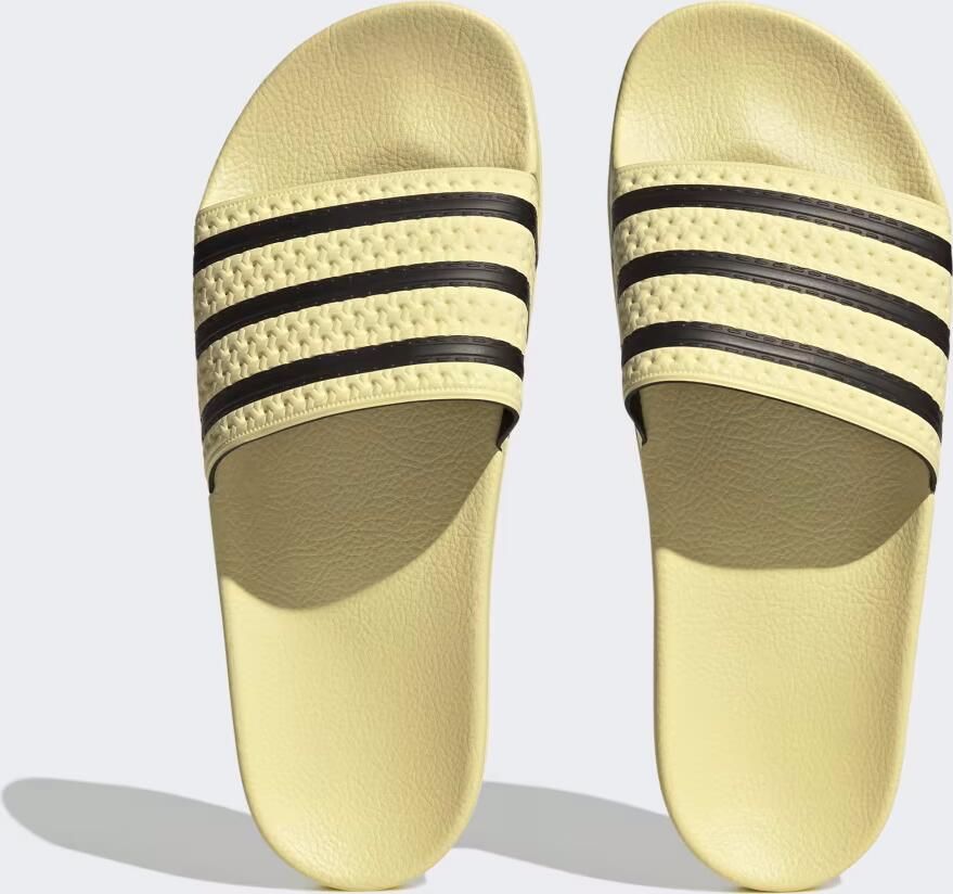 Adidas Originals Adilette Badslippers Sandalen & Slides Schoenen almost yellow core black almost yellow maat: 42 beschikbare maaten:42 - Foto 5
