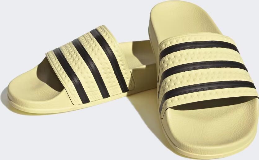 Adidas Originals Adilette Badslippers Sandalen & Slides Schoenen almost yellow core black almost yellow maat: 42 beschikbare maaten:42 - Foto 7