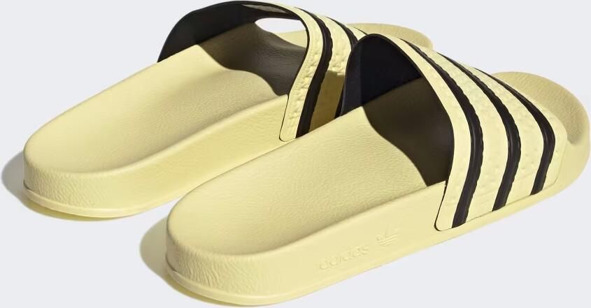Adidas Originals Adilette Badslippers Sandalen & Slides Schoenen almost yellow core black almost yellow maat: 42 beschikbare maaten:42 - Foto 8