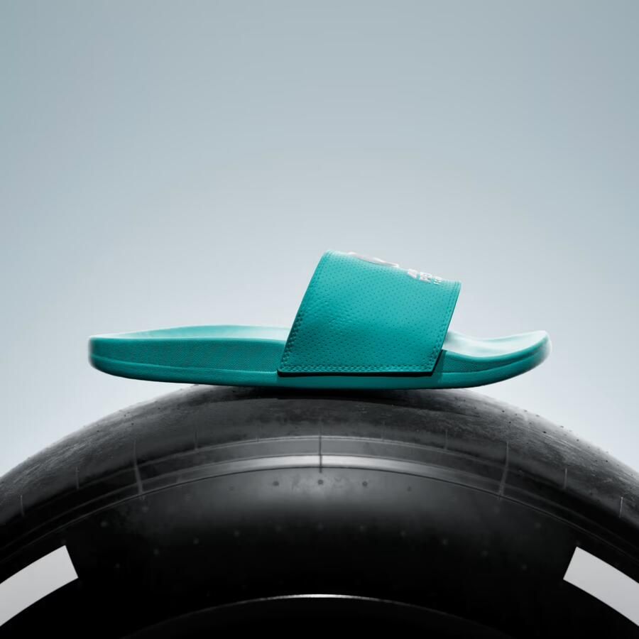 Adidas Perfor ce adilette Comfort MER Slippers Unisex Turquoise - Foto 3