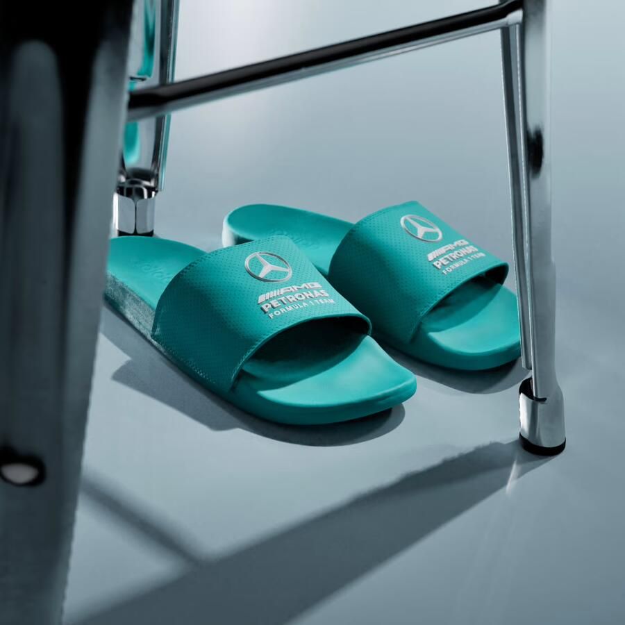 Adidas Perfor ce adilette Comfort MER Slippers Unisex Turquoise - Foto 5