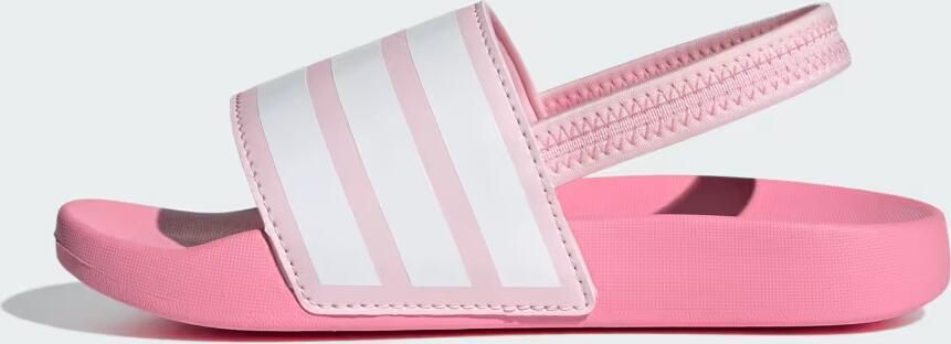 Adidas Sportswear Adilette Estrap badslippers met hielbandje lichtroze wit roze - Foto 8
