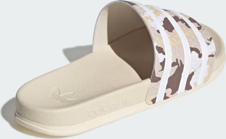 ADIDAS ORIGINALS Muiltjes 'Adilette' lichtbeige chocoladebruin mokka wit - Foto 8