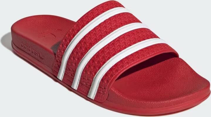 Adidas Originals Adilette badslippers rood wit - Foto 7