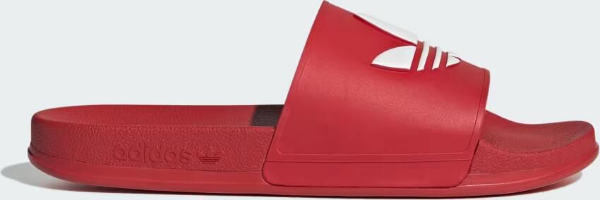 ADIDAS ORIGINALS Muiltjes 'ADILETTE' rood wit - Foto 4