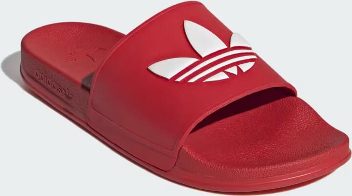 ADIDAS ORIGINALS Muiltjes 'ADILETTE' rood wit - Foto 9