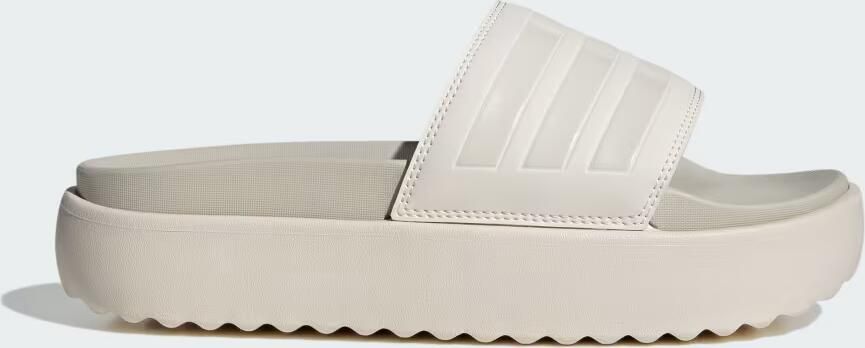 Adidas Women's Adilette Platform Sandalen 1 3 beige - Foto 2