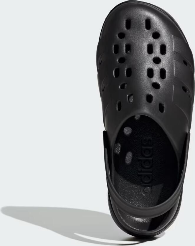 Adidas Sportswear Adilette Platform Clogs Dames Zwart - Foto 3