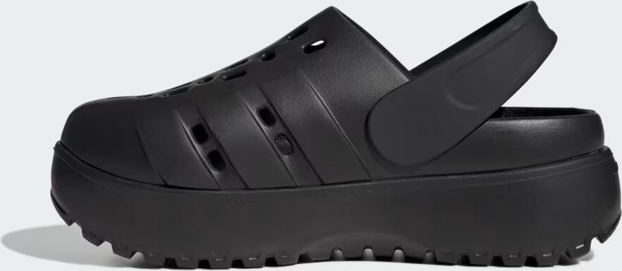 Adidas Sportswear Adilette Platform Clogs Dames Zwart - Foto 7