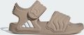 Adidas Sportswear Adilette Sandal 2 Kids Kinderen Bruin - Khaki/Groen
