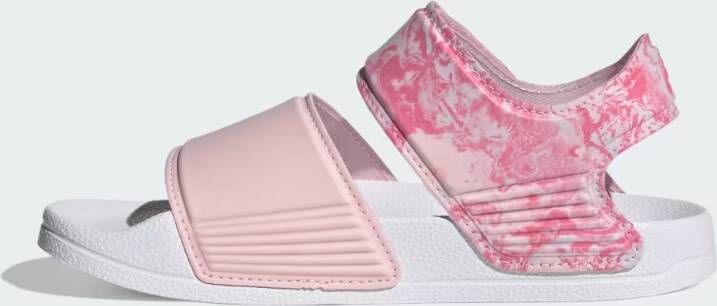 Adidas adilette Unisex Slippers en Sandalen Roze Maat: 30.5 Mesh Synthetisch Foot Locker - Foto 4