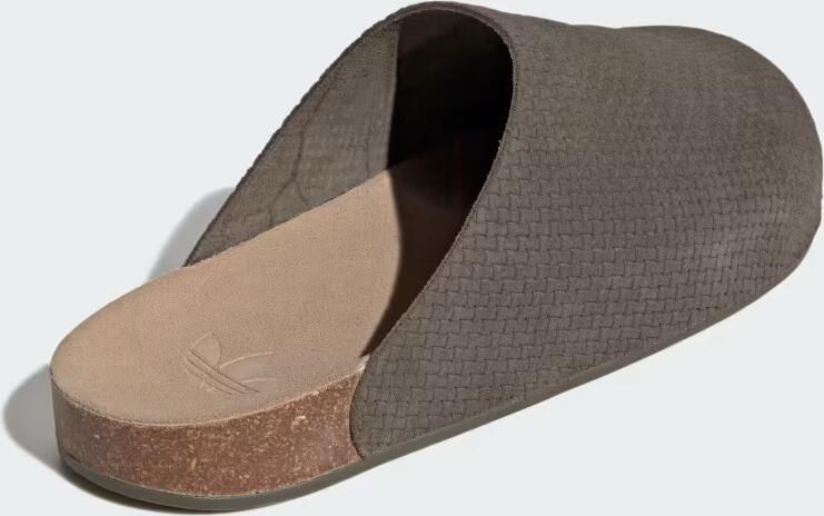 Adidas Adimule Slippers en Sandalen Bruin 2 3 Leer - Foto 4