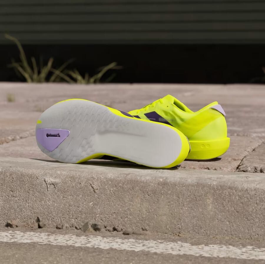 Adidas Adizero Adios 9 Sneakers Heren Geel 1 3 Mesh Synthetisch - Foto 9