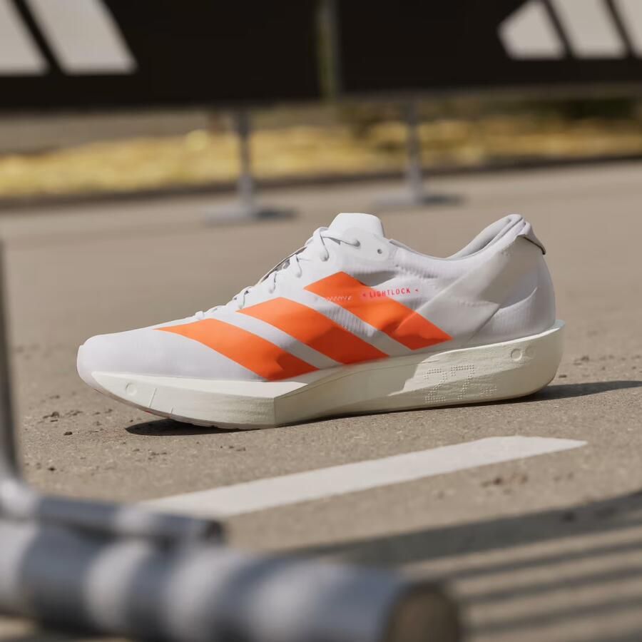 Adidas Adizero Adios 9 Sneakers Heren Wit 1 3 Mesh Synthetisch - Foto 9