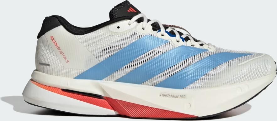 Adidas Adizero Boston 13 Sneakers Heren Wit 1 3 Mesh Synthetisch - Foto 3