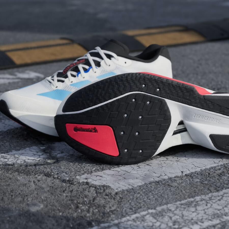 Adidas Adizero Boston 13 Sneakers Heren Wit 1 3 Mesh Synthetisch - Foto 7