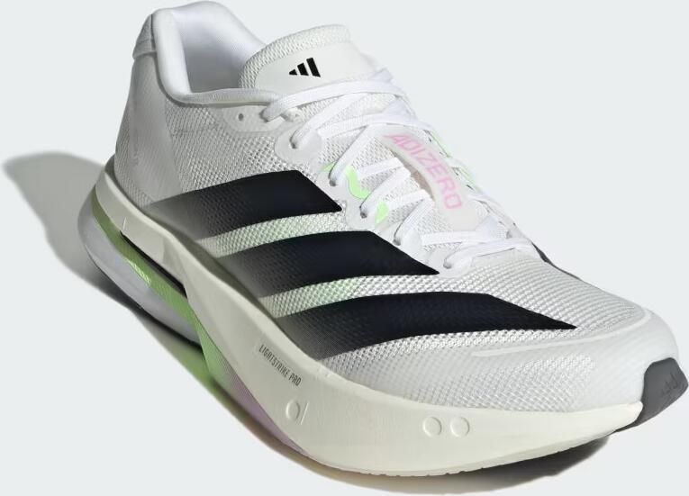 Adidas Adizero Boston 13 Dames Schoenen Wit Maat: 38 2 3 Mesh Synthetisch Foot Locker - Foto 9