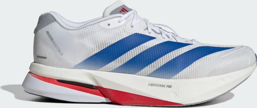 Adidas Adizero Boston 13 Sneakers Heren Wit 1 3 Mesh Synthetisch - Foto 3