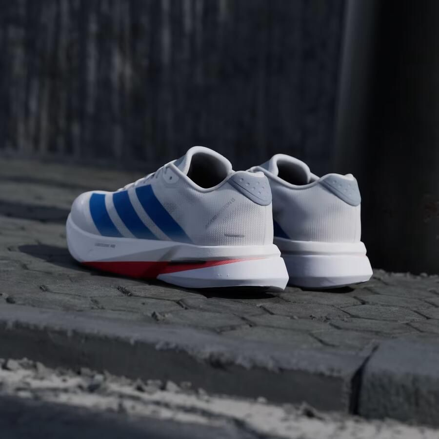 Adidas Adizero Boston 13 Sneakers Heren Wit 1 3 Mesh Synthetisch - Foto 7