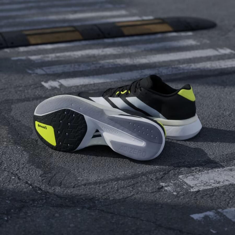 Adidas Adizero Boston 13 Sneakers Heren Zwart 1 3 Mesh Synthetisch - Foto 5