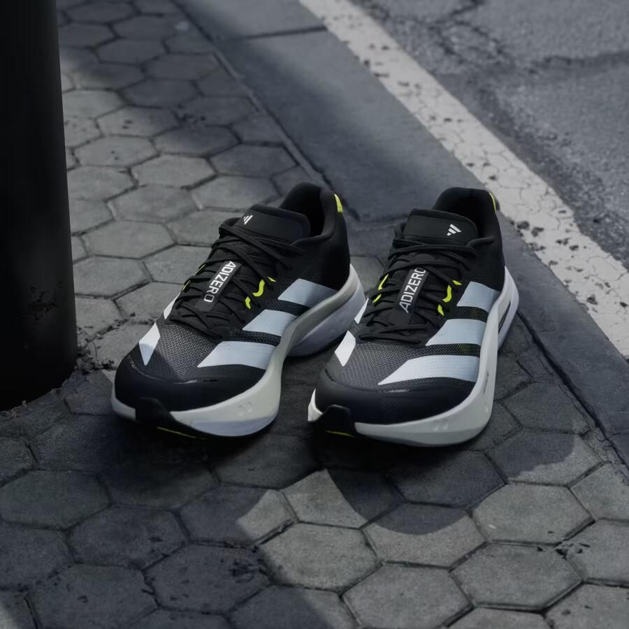 Adidas Adizero Boston 13 Sneakers Heren Zwart 1 3 Mesh Synthetisch - Foto 6