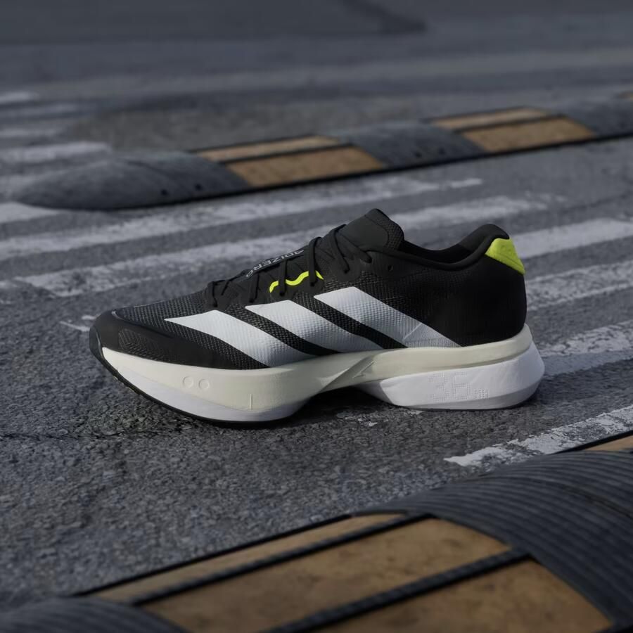 Adidas Adizero Boston 13 Sneakers Heren Zwart 1 3 Mesh Synthetisch - Foto 8