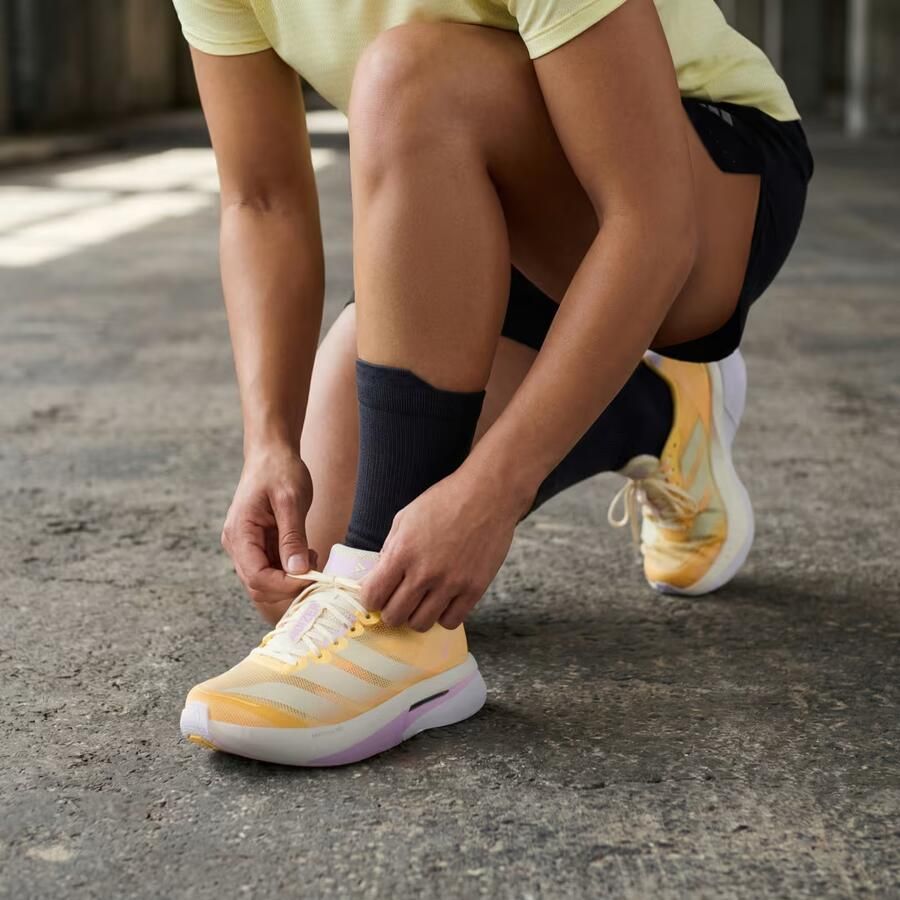 ADIDAS PERFORMANCE Loopschoen 'Adizero Boston 13' goud lavendel pasteloranje - Foto 4
