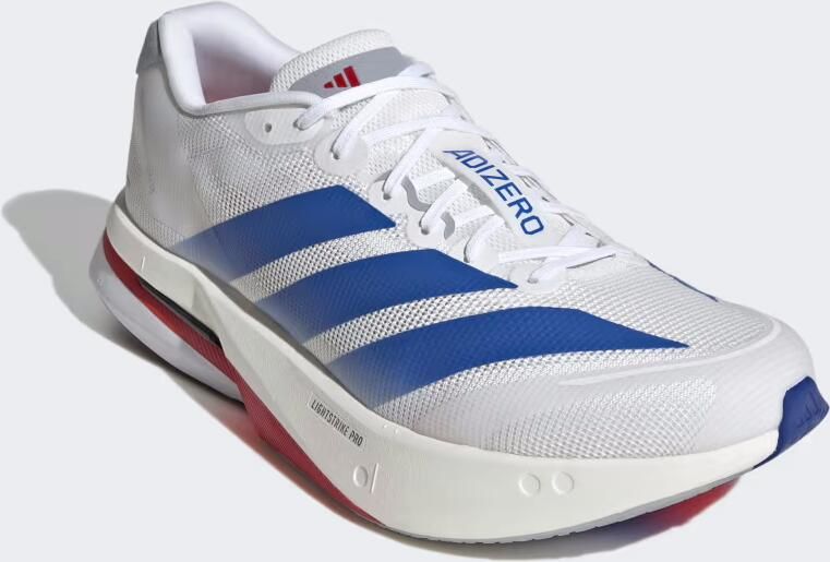 Adidas Adizero Boston 13 Sneakers Heren Wit 1 3 Mesh Synthetisch - Foto 7