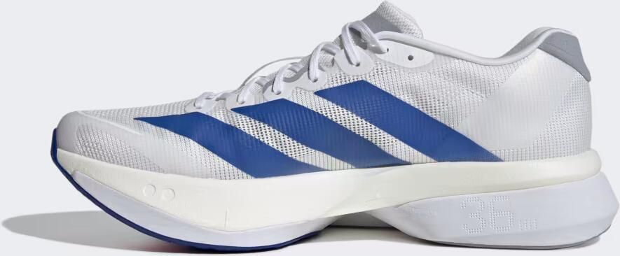 Adidas Adizero Boston 13 Sneakers Heren Wit 1 3 Mesh Synthetisch - Foto 9