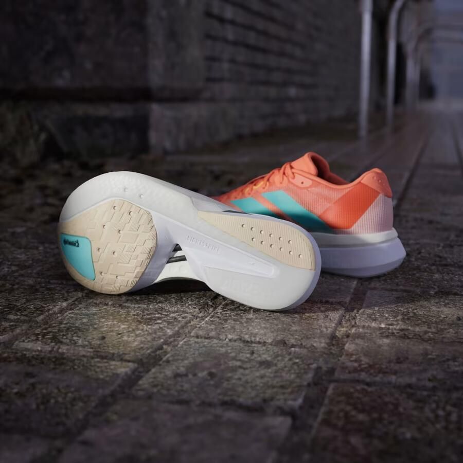 Adidas Adizero Boston 13 Sneakers Dames Oranje 2 3 Mesh Synthetisch - Foto 5